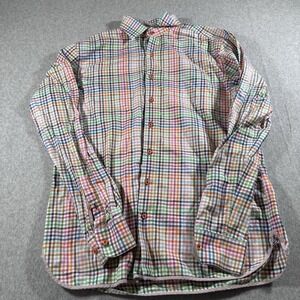 Hammer Made Men's Shirt Button Up Long Sleeve 44/17.5 100% Cotton